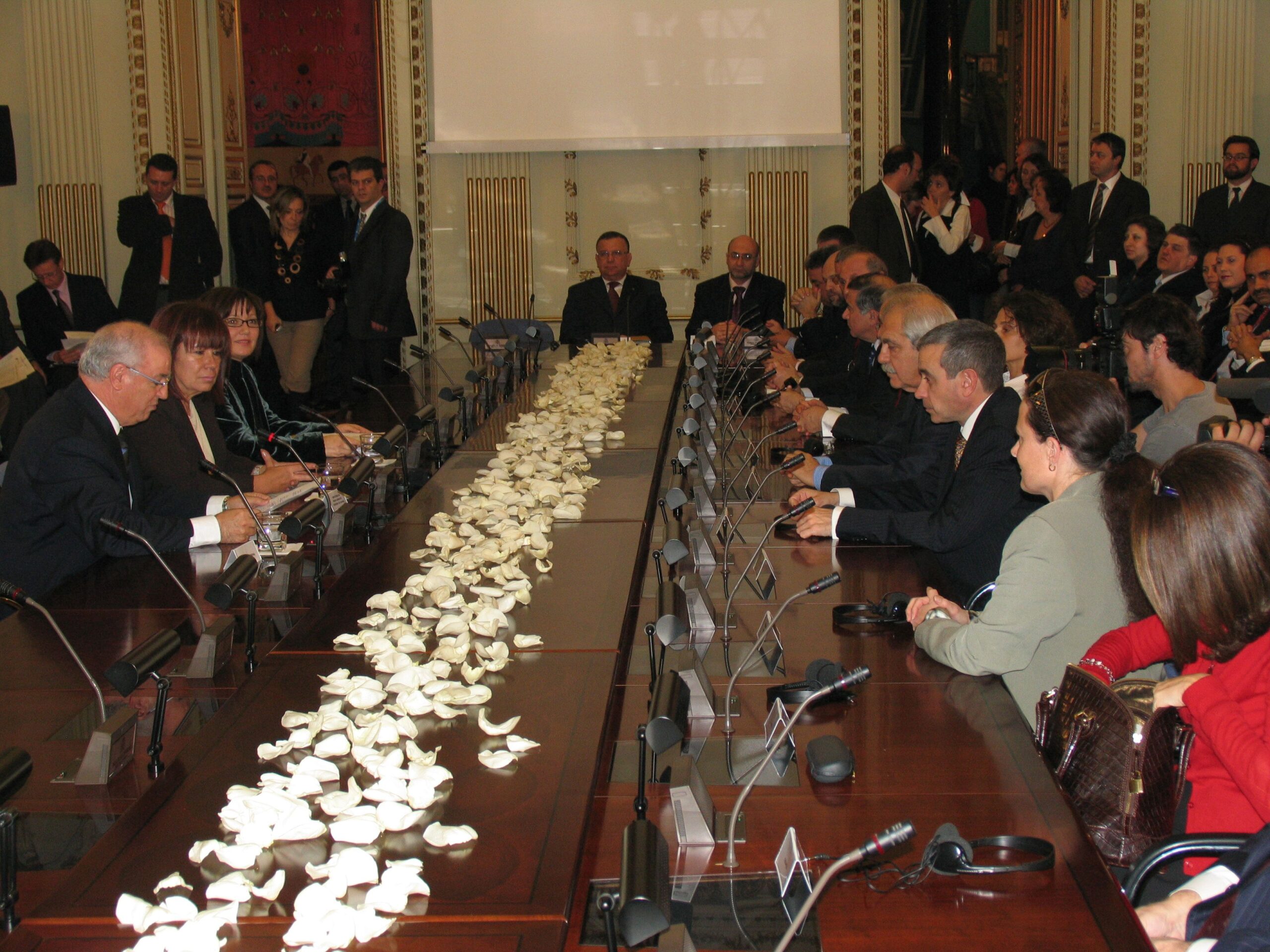 Photo 4_Signing of ICZM Protocol 2008 Madrid PAP/RAC National Focal Points meeting, 1980s